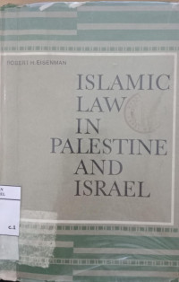 Islamic law in Palestine and Israel