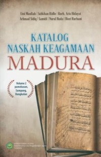 Katalog naskah keagamaan Madura