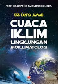 Lima ratus lima puluh lima cuaca iklim lingkungan bioklimatologi