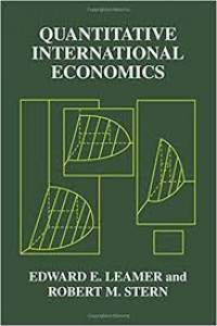 Quantitative international economics