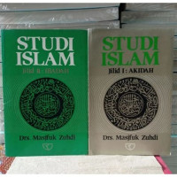 Studi Islam 3 / Masjfuk Zuhdi