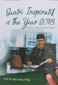 Santri inspiratif of the year 2018 dalam sajak dan puisi