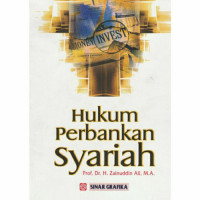 Hukum Perbankan Syariah / Zainuddin Ali