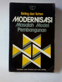 Modernisasi Masalah Model Pembangunan / Totten Beling
