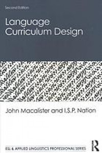 Language curruculum design