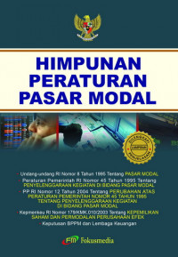 Himpunan Peraturan Pasar Modal